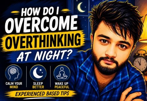 How do I overcome overthinking at night? Experienced Based