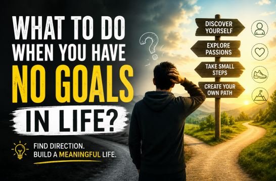 No Goals in Life? Here’s How to Find Direction Again