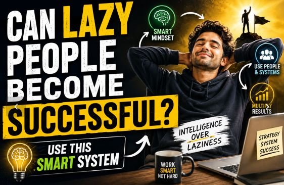 Can a lazy person become successful? Use This Smart System